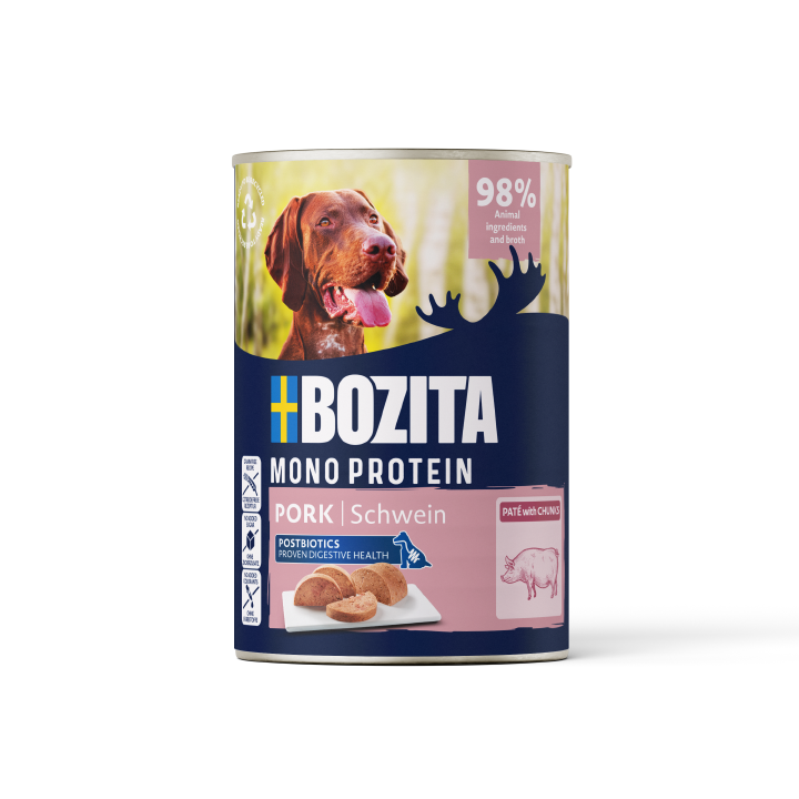 BOZITA Hunde-Nassfutter Pate Schwein